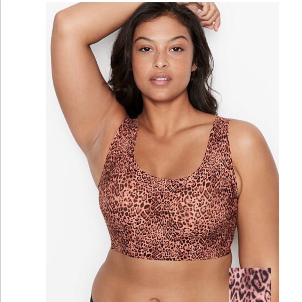 NaeW Victoria Secret Lounge Bra Seamless Unwired Leopard print